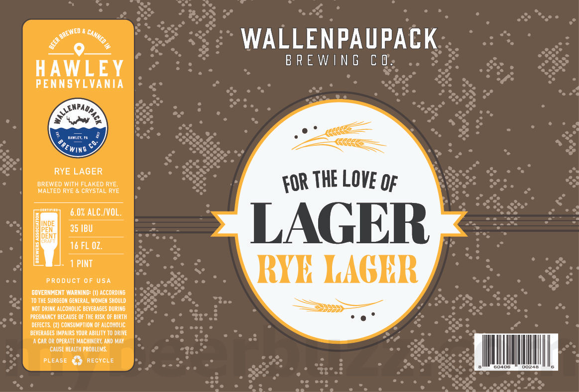 Wallenpaupack Brewing Adding American Blonde, Dock Days, For The Love Of Lager: Pre-Prohibition, Munich-Style, Italian-Style, Pocket Bock, German-Style Dark, Lake Haze #27, #26, #25 & #24 / Haus / Home Half / Beer Garden Party / For The Love Of Lager Rye Lager / Activator / For The Love Of Lager Mexican-Style Dark Lager / Grand Kroon / Trône / Cinnamon Churro Cream Ale / Lake Haze #39 Tubin' / Dive Team / Tropikroon / HelleSent / Jimmy / You've Got The Rice Stuff / Dunkelweizen / Reaper's Revenge / 8th Anniversary 36 apostMBB 3274