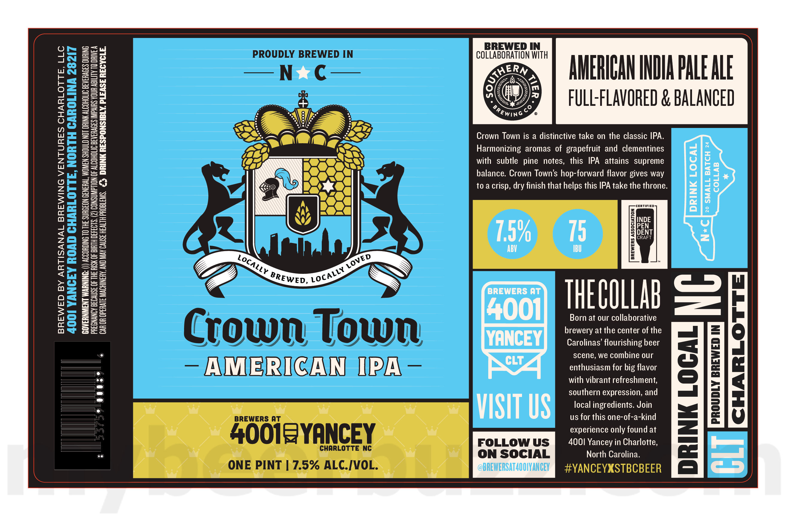 Sixpoint & 4001 Yancey Team Up For DDH The Crisp / Crown Town 8 apostMBB 3279