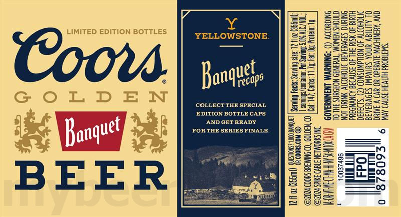 Coors Banquet Named the Official Beer Partner of Paramount Network's "Yellowstone" Season 5 8 apostMBB 3284