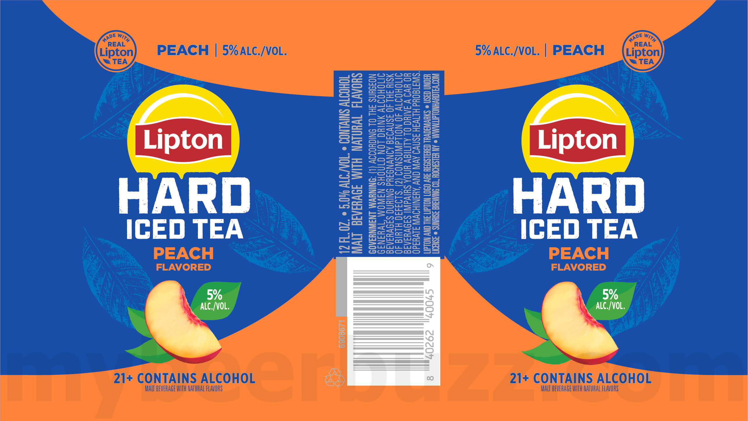 Lipton Adding Hard Iced Tea – Lemon, Strawberry, Half & Half, Citrus Green Tea and Peach 19 apostMBB 3299