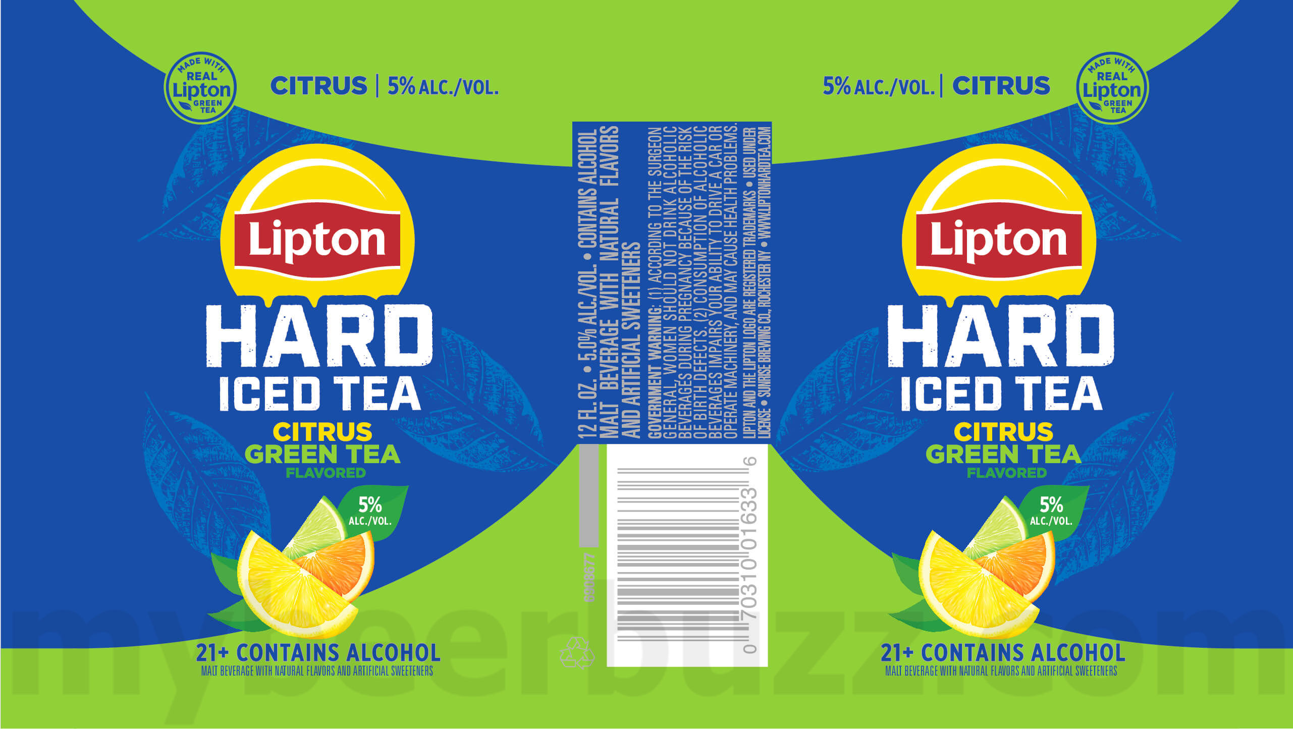 Lipton Adding Hard Iced Tea – Lemon, Strawberry, Half & Half, Citrus Green Tea and Peach 22 apostMBB 3302