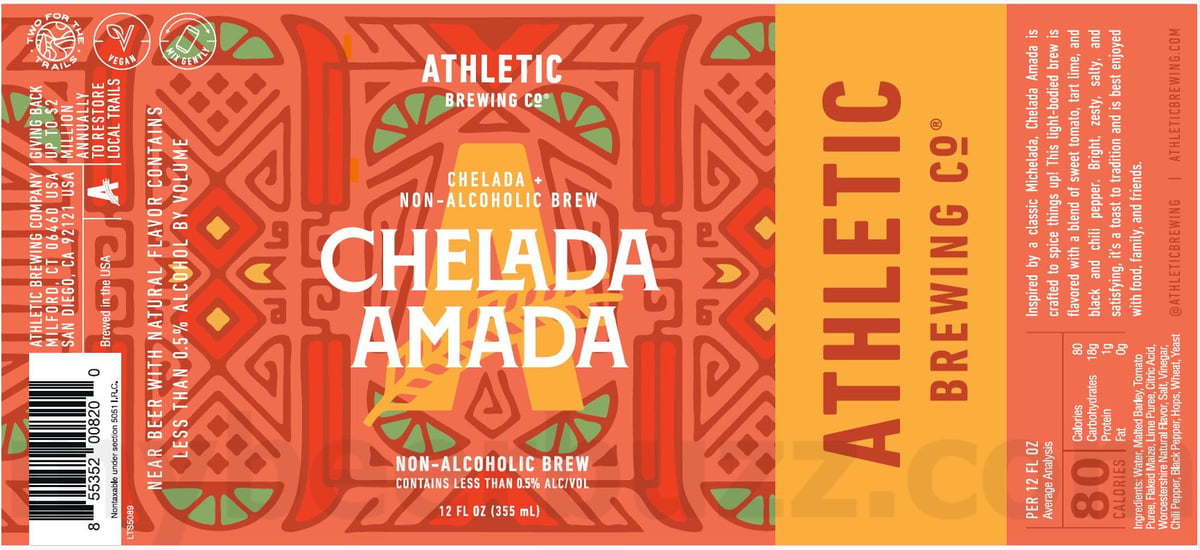 Athletic Brewing Adding Round Of Cheers Non-Alcoholic Brut IPA, Downwinder, Suped Up, Soul Sour, Geralt’s Gold, Mango Picante, Oktoberfest, Raspberry Sour, Vacation Reminder, Walker Hayes' Fancy Like, Lite, Layback Lime & Salt, Paceline Pedal, Chelada Amada, Aftershift, Moscow "Mule", WInter Wonder, Apricot Acres, Raspberry Espresso, Trailblazer, Lodge Life, Noble Pils, Move As One and Emerald Cliffs 25 apostMBB 3305