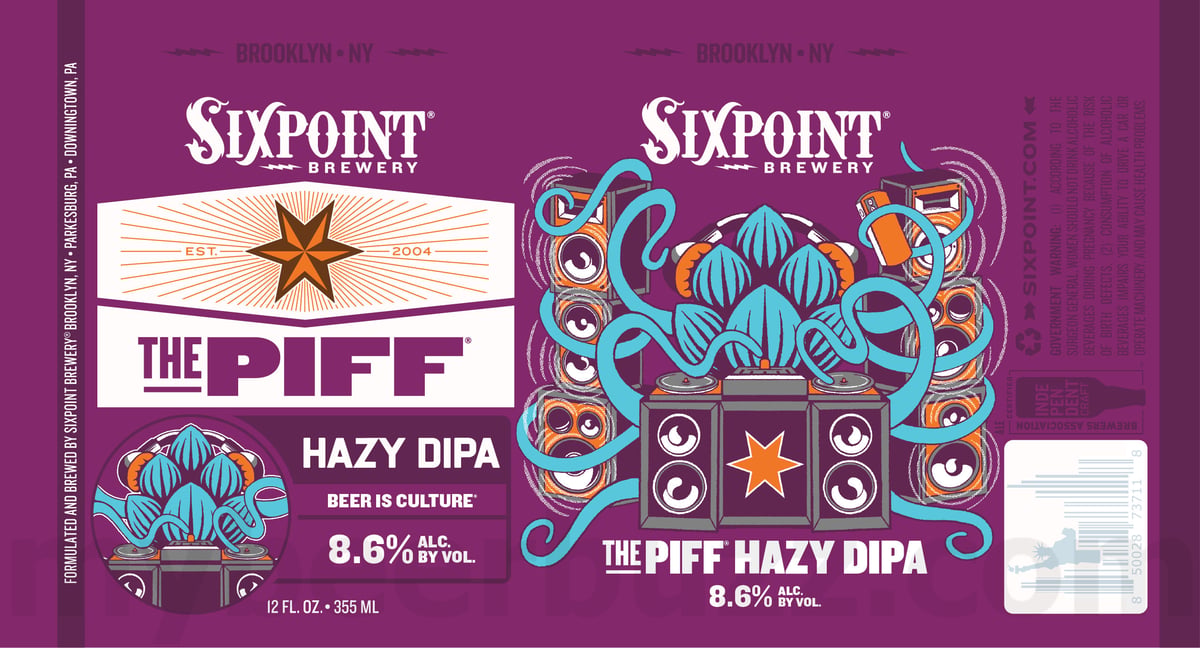 Sixpoint Working On A Field Study Collaboration, The Piff, Stooper, Bengali, Resin, Sweet Action, The Crisp, Space Glow & Plum Gose 10 apostMBB 3376