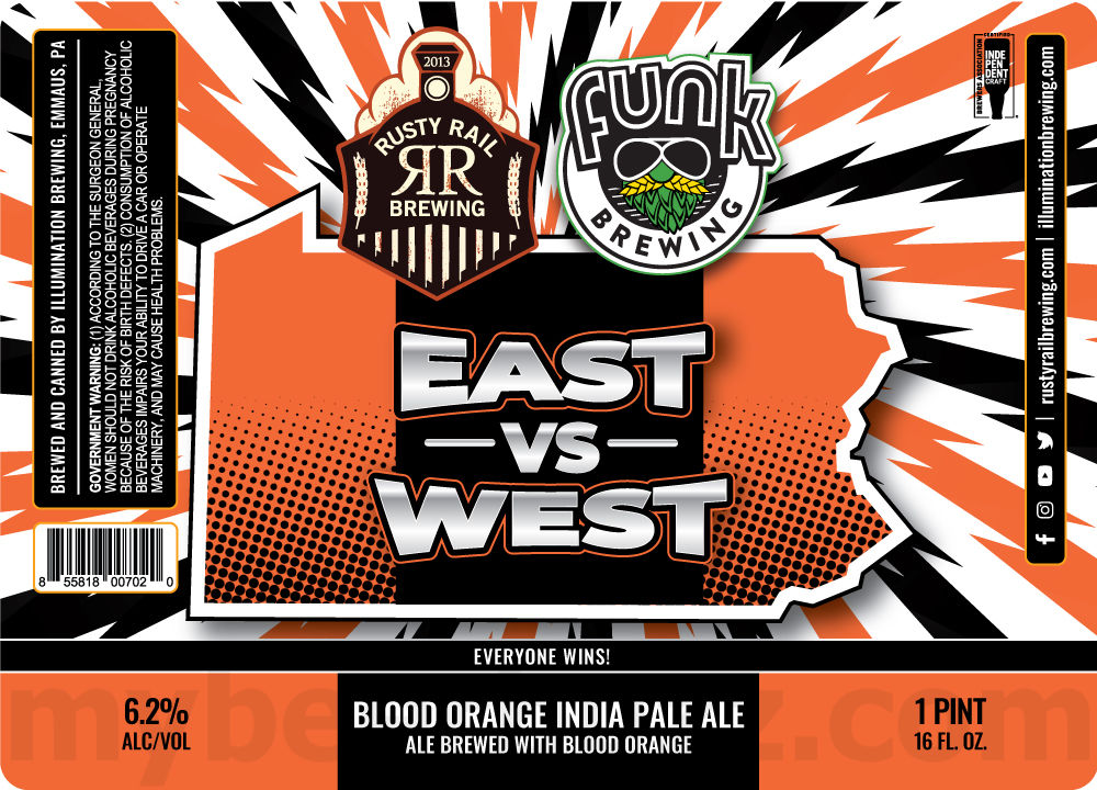 Funk Brewing Adding Blueberry Sour Power, Oatmeal Cookie, Watermelon Sour Power, RnD, Ring Bling, Onyx, Steady, Blood Orange Sour Power, Citrus, Silent Disco, Silent Luau, Iron Menace, Funk Lo-Cal, East vs West, Cookie Monster, Lancaster Stormers IPA, Pipe Dream, Chocolate Dreams & Strong And Pretty 31 apostMBB 3386
