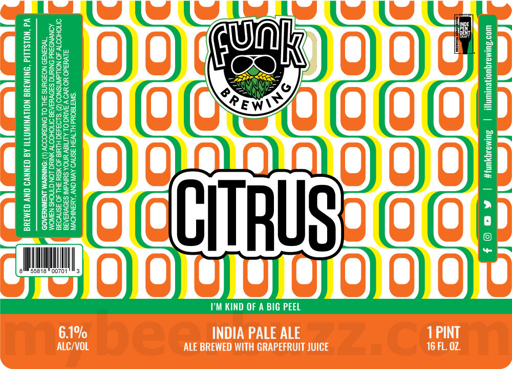 Funk Brewing Adding Blueberry Sour Power, Oatmeal Cookie, Watermelon Sour Power, RnD, Ring Bling, Onyx, Steady, Blood Orange Sour Power, Citrus, Silent Disco, Silent Luau, Iron Menace, Funk Lo-Cal, East vs West, Cookie Monster, Lancaster Stormers IPA, Pipe Dream, Chocolate Dreams & Strong And Pretty 34 apostMBB 3389
