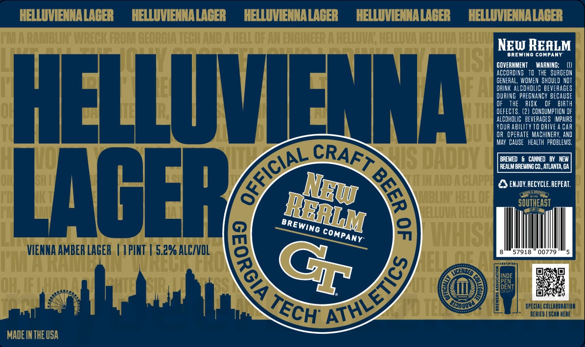 New Realm Adding Helluvienna Lager For Georgia Tech Athletics 10 apostMBB 3397