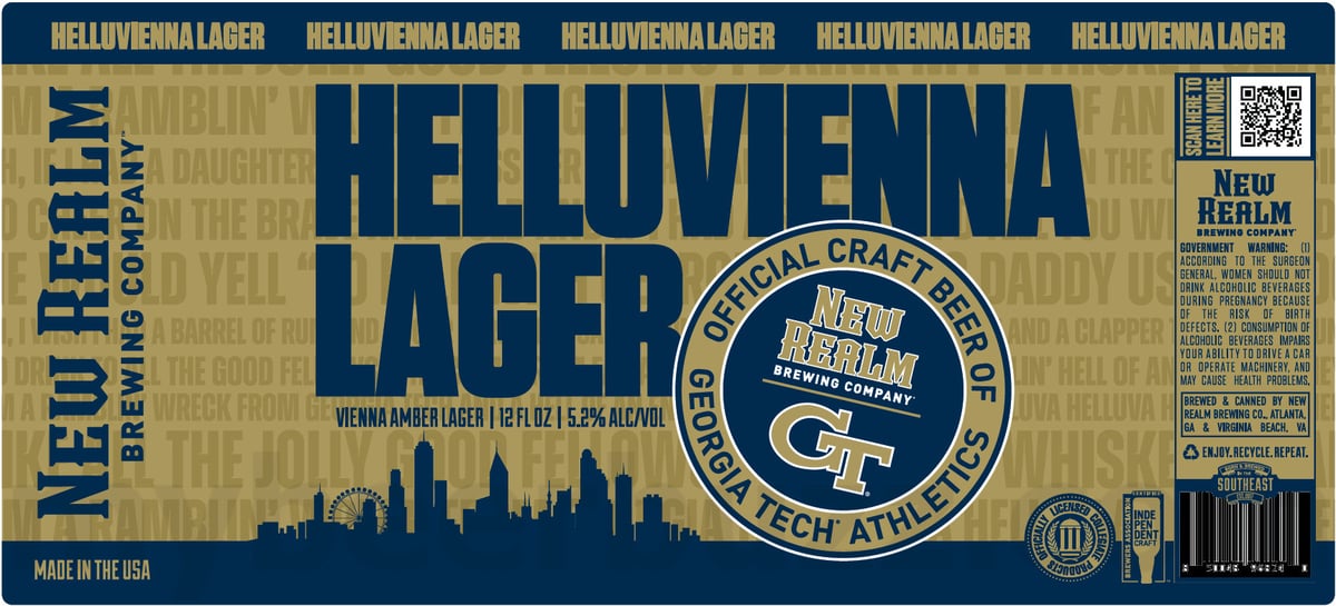 New Realm Adding Helluvienna Lager For Georgia Tech Athletics 11 apostMBB 3398