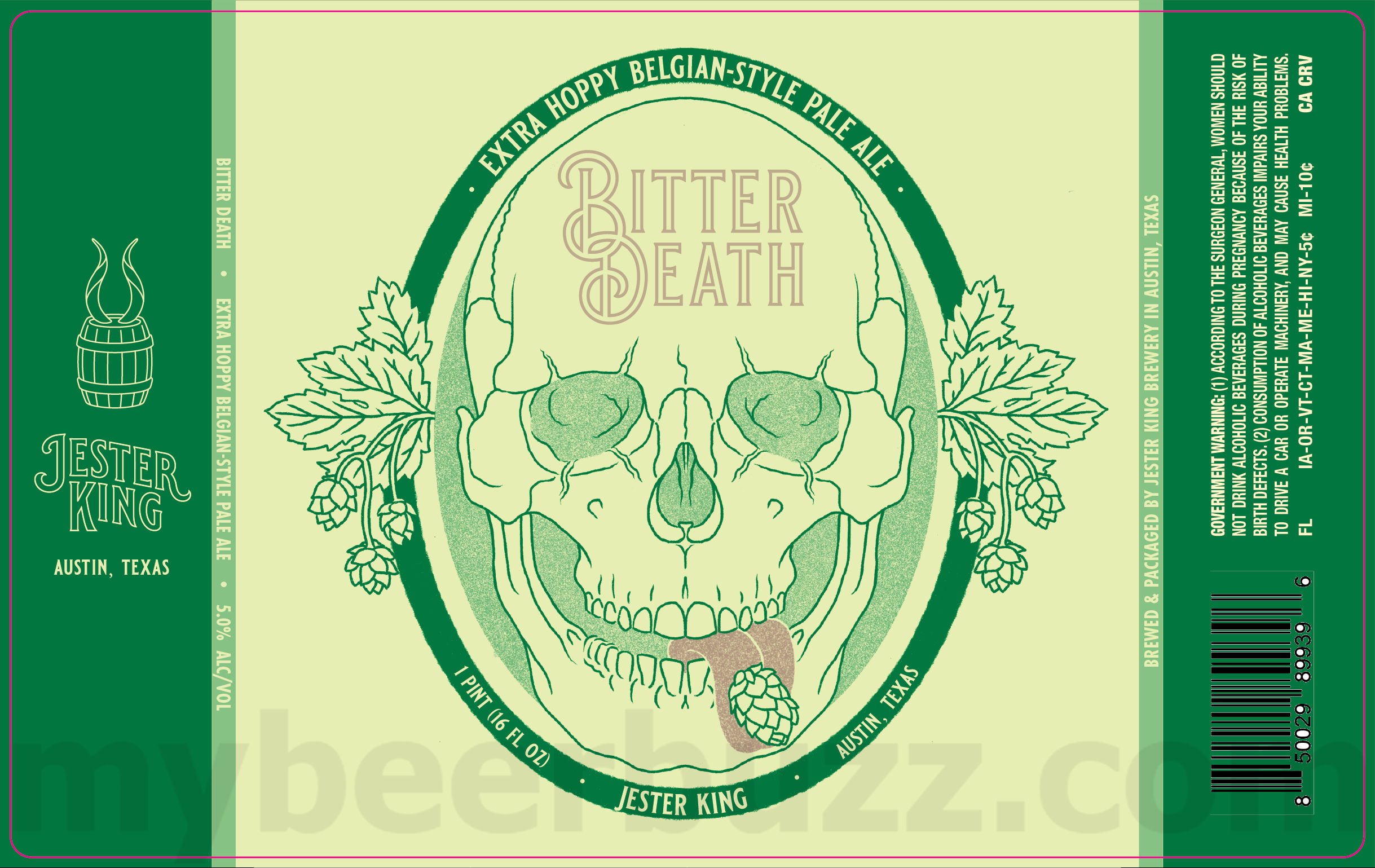 Jester King Adding Bitter Death & Le Petit Prince Cans 10 apostMBB 3399
