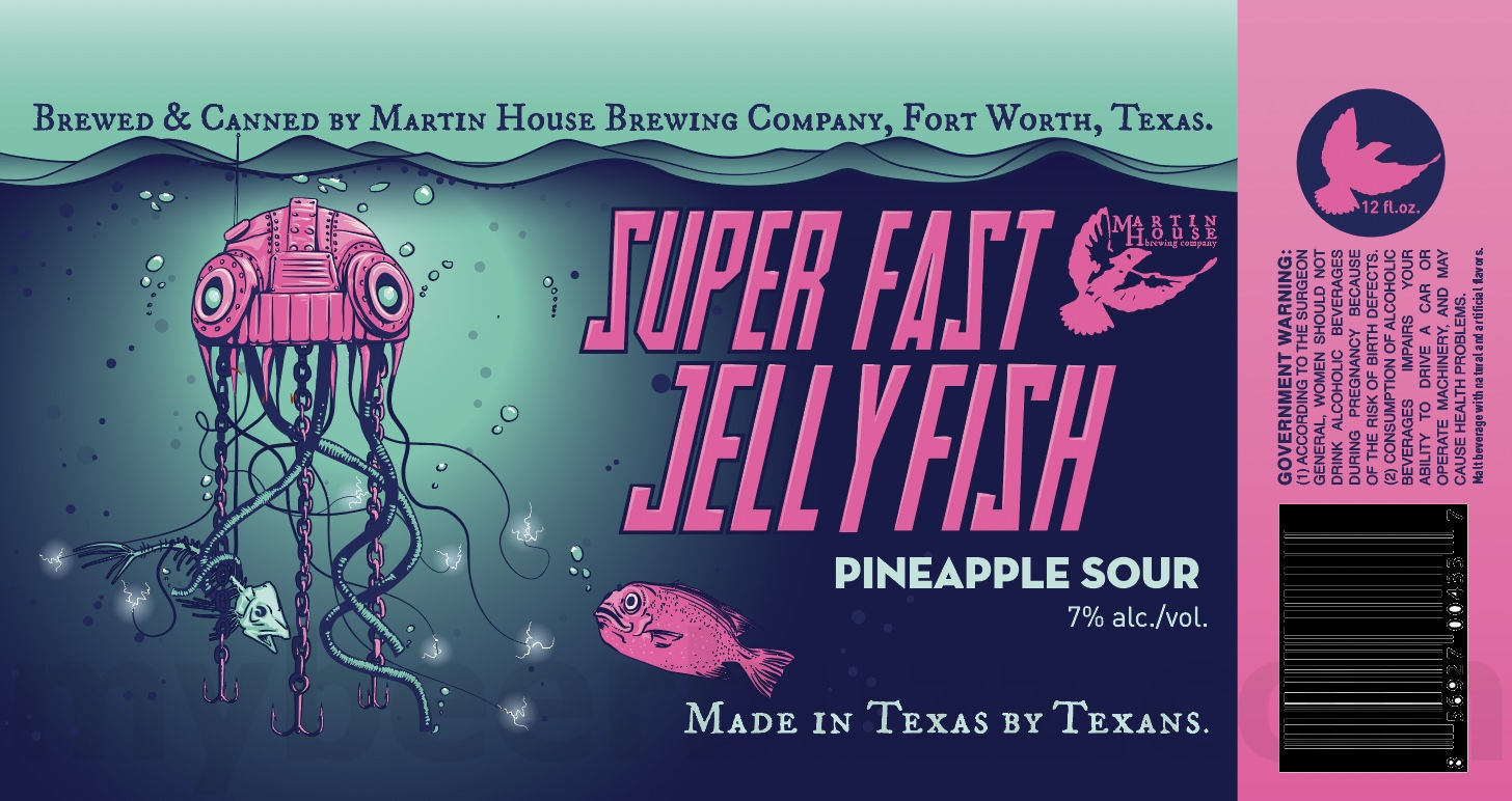Martin House & Best Maid Team Up For Bread-N-Butters Pickle Beer / Pineapple Splash / Up On Watermelon Hill / Blueberry Lemonade / Honey Bear / Hyper Fast Jellyfish / SUper Fast Jellyfish 8 apostMBB 3441