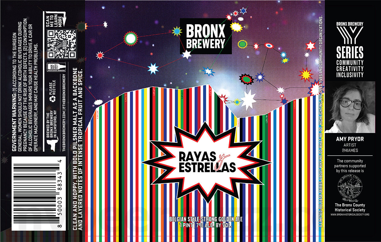 Bronx Brewery Yerrrr!!, El Condado De La Salsa & Habibx Coming To Y Series / Friends Who Fight / Super Eight / Three Kings / 24K / Uptown Stories / Knock On Wood / Bodega Brew / Smile My Guy / World Gone Hazy IPA / Well Earned / Now Youse Can’t Leave / Ode To The Black Fiddler / Stout Fire / La Comunidad / Power Up / Play Date / Respira / Golden Hour / El Jíbaro / Escapism 2 / The Dark Night / Cosmic Haze / Climate Control / Around The Way / The Bronx Breed Greatness / World Gone Rose / Limelight / Cortes / City Island Sour / The Fat Cap Brawler / Cafe Wha? / Ofrenda / Rayas Y Estrellas / Power Up / Rabble Rouser / Tropic Like It's Hot / Das Bronx / Tattooed Pumpkin / Showtime! 27 apostMBB 3476