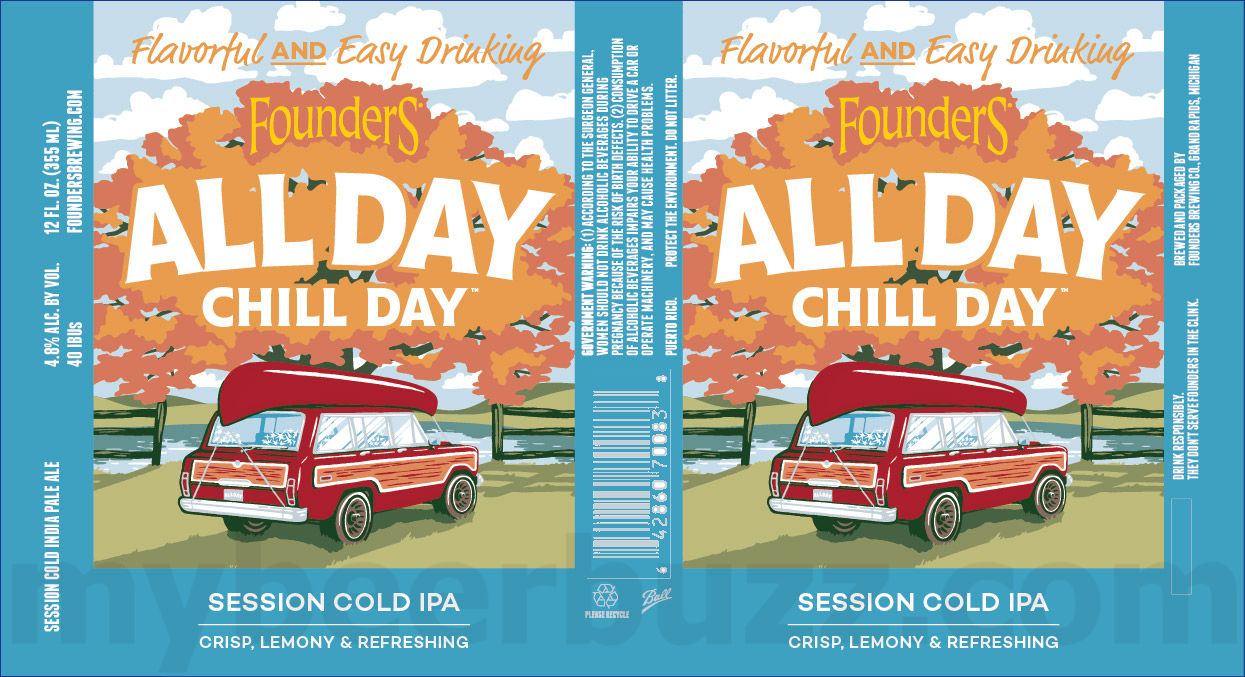 Founders Working On All Day Chill Day Session Cold IPA 8 apostMBB 3491