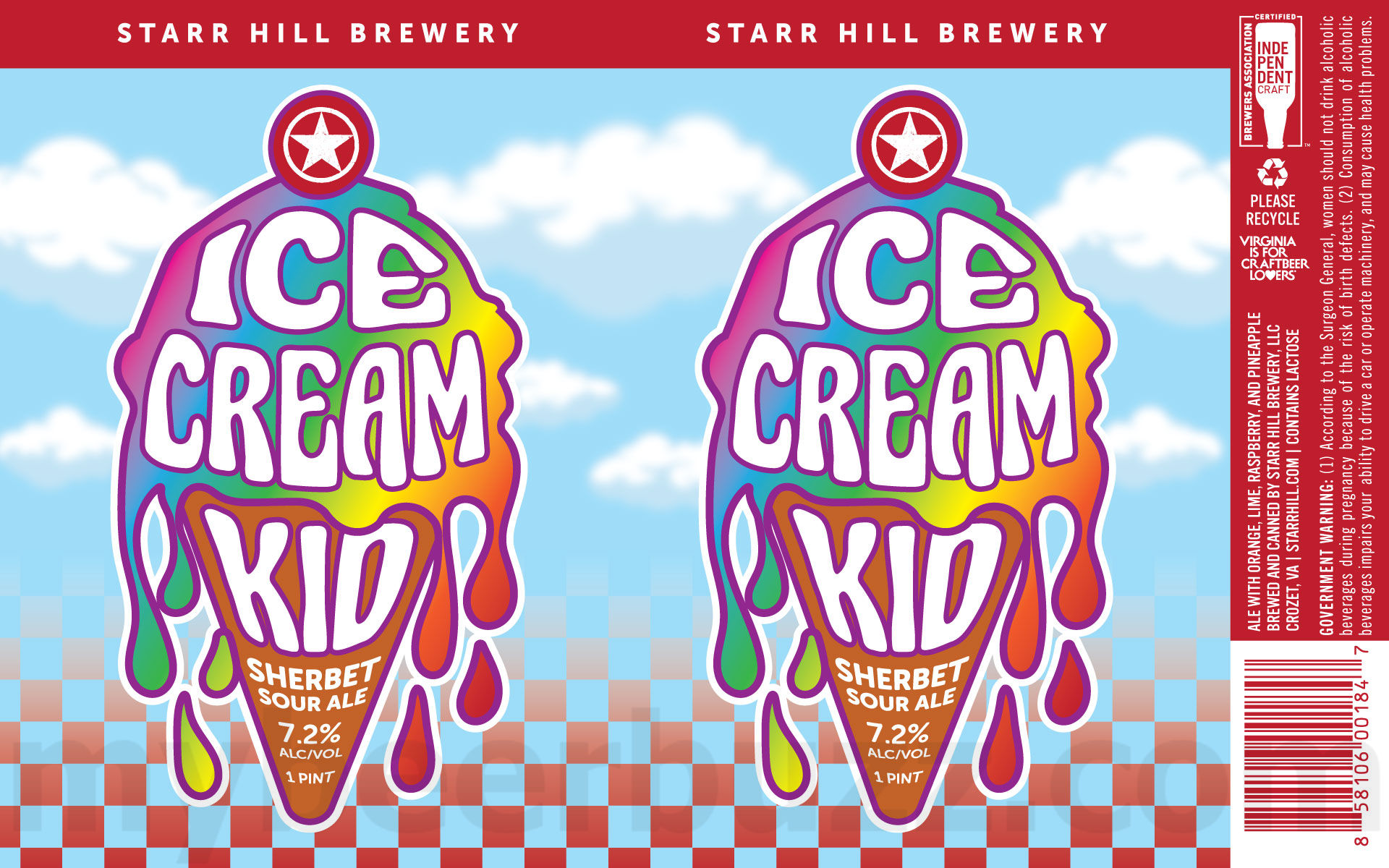Starr Hill Adding Gloria, Reviver, Wicked Harvest, Wahoowa, Whiter Shade, Chloe, Big Red Roostarr, Spruce IPA, Snicker Doodle, Hot Chocolate Imperial Stout, Rum Cake, Virginia Peaches, Blinding Lights, Island Lights, Low Lights, Saint Drake, Orange Creamsicle, Tiger’s Blood, Spicy Margarita, Twisted Hops, Electric Sky, Sabre, Boxcarr, Corn Maze, Be Easy, Christmas Ale, Christmas Lights, Holiday Road, Whiter Shade, Virginia Peaches, Groove, Dance Mode, Street Legal, Otherside, Tropical Daydream, Murphy's Gold, Street Legal, In Bloom, Parallel IPA, Pure Imagination, Sticky Thump, Ice Cream Kid, Ninety Nine, King Of Hop, Groove & Wahoo 25 apostMBB 3499