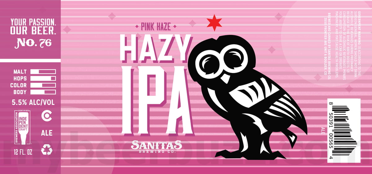 Sanitas Adding Cherry Saison, Everyday Mountain Pils, Tropical Sour, Sunsational IPA, Patio Sessions, Experimental Hop Series DIPA, Double Dry-Hopped Hazy IPA, Nutcracker IPA, Black IPA, Saison, Mountain Route Stout, Cherry Deluge, Memsic The Younger, The Bandito, Munich Lager, Patio Sessions, The Bandito, Munich Lager, Lager, Experimantal Hop Series Double IPA, Cheers From Englewood, Nutcracker IPA, Purple Rays, Oso Grande, IPA, Pink Haze Hazy IPA & Barbe Rouge Experimental Hop Series Double IPA 13 apostMBB 3511