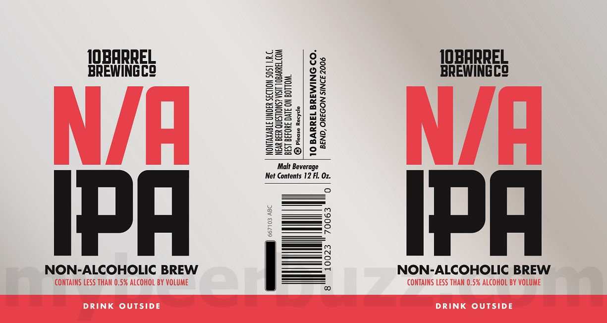 10 Barrel Working On N/A IPA 9 apostMBB 3517