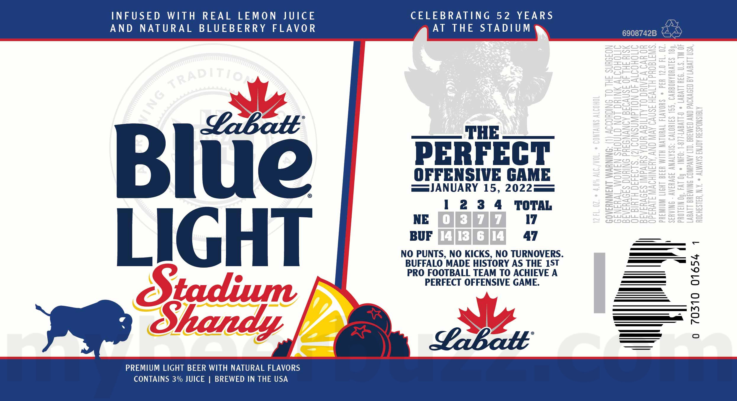 Labatt Adding Blue Light Blueberry, Lime & Apple Pilsners / Blue Light Seltzer Stampede / It’s A Hockey Night In Pittsburgh / Non-Alc / Blue Light Grapefruit / Throwback Tea / Hail Berry Hard Tea / Blue Light Stadium Shandy / Blue / Blue Light / Redwings 28 apostMBB 3536