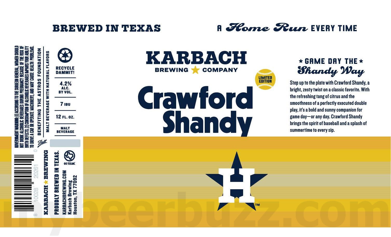 Karbach Adding Rodeo Clown Imperial Hazy IPA, Love Street Citrus, Love Street Light, Karbachtoberfest, Love Street Peach, Margarita Cocktail, Paloma Cocktail, Weekend Warrior, Cerveza Especial, Hopadillo, Free & Easy, ZiegenBock, Crawford Bock, Love Street Blonde, Dunkels & Dragons, Hoplectic, Crawford Pale Ale, Rhubarbed, Crawford Shandy, Pumpkin In Lager, Yuletide Confessions, All Seas IPA, Texas Lager and Rodeo Clown Imperial Tropical IPA 22 apostMBB 3596