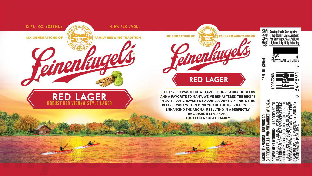 Leinenkugel’s Adding Juicy Peach / Grapefruit Shandy / Sunset Wheat / Honey Lemon Light / Red lager / Leinie Lodge Lime 10 apostMBB 3623
