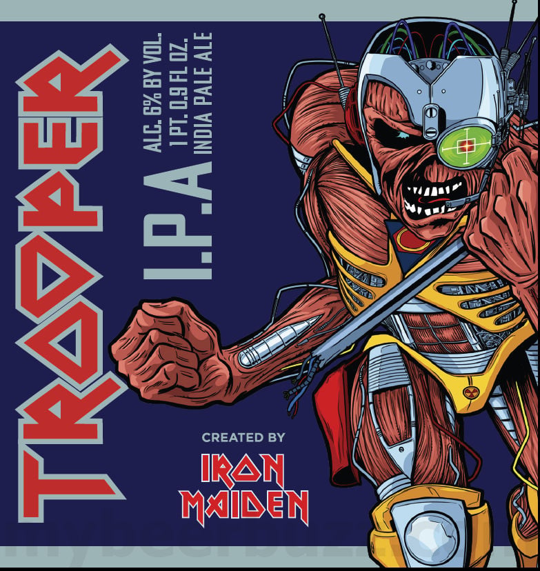 Iron Maiden’s New “TROOPER IPA” Available Nationwide 8 apostMBB 3694