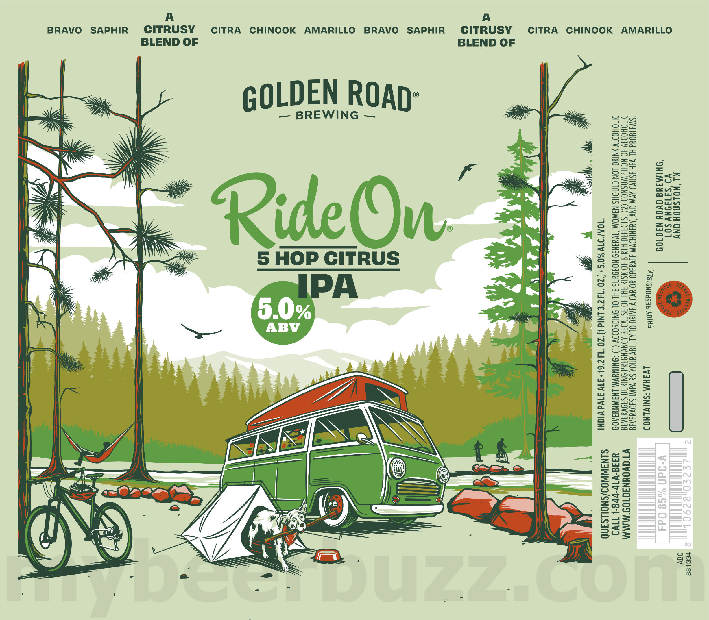 Golden Road Adding Kingdom Blonde Ale For Kansas City Chiefs / Big Hazy Wolf / Better Weather IPA / Ride On / Hard Smoothie / Brew Heaven / Strawberry Cart / Cortes Bank / Chela De Playa / Brew Heaven Hard Seltzer / Non-Alc Mango Cart / Spicy Mango Cart / Street Cart / Apple Pomace Puncheon / Ride On 5 Hop Citrus IPA / Champango / Champango Sprizzini / Champango Peach Divine / Champango White Sangria / LA Dodgers Blonde / Ride On 10 Hop Hazy / Pacific Blonde 34 apostMBB 3703