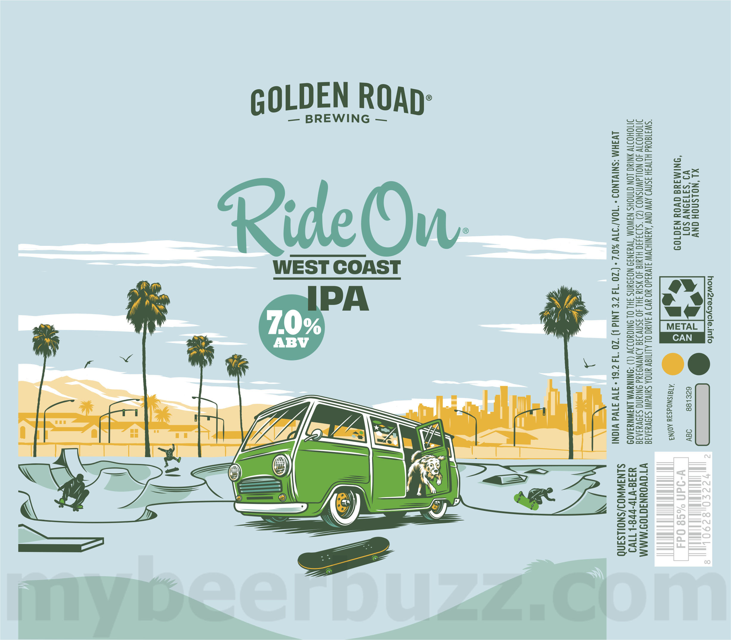 Golden Road Adding Kingdom Blonde Ale For Kansas City Chiefs / Big Hazy Wolf / Better Weather IPA / Ride On / Hard Smoothie / Brew Heaven / Strawberry Cart / Cortes Bank / Chela De Playa / Brew Heaven Hard Seltzer / Non-Alc Mango Cart / Spicy Mango Cart / Street Cart / Apple Pomace Puncheon / Ride On 5 Hop Citrus IPA / Champango / Champango Sprizzini / Champango Peach Divine / Champango White Sangria / LA Dodgers Blonde / Ride On 10 Hop Hazy / Pacific Blonde 36 apostMBB 3705