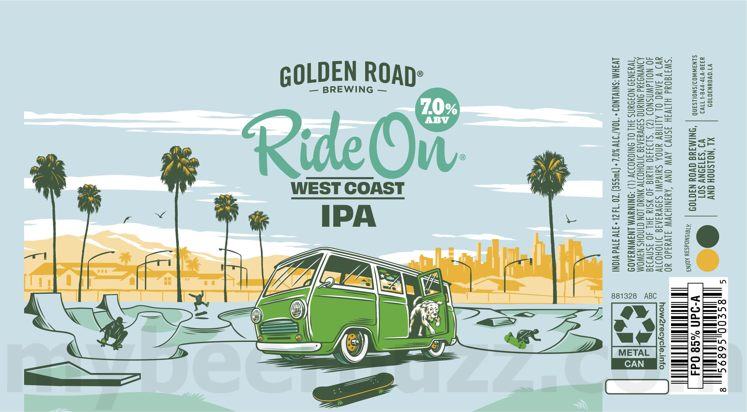 Golden Road Adding Kingdom Blonde Ale For Kansas City Chiefs / Big Hazy Wolf / Better Weather IPA / Ride On / Hard Smoothie / Brew Heaven / Strawberry Cart / Cortes Bank / Chela De Playa / Brew Heaven Hard Seltzer / Non-Alc Mango Cart / Spicy Mango Cart / Street Cart / Apple Pomace Puncheon / Ride On 5 Hop Citrus IPA / Champango / Champango Sprizzini / Champango Peach Divine / Champango White Sangria / LA Dodgers Blonde / Ride On 10 Hop Hazy / Pacific Blonde 37 apostMBB 3706