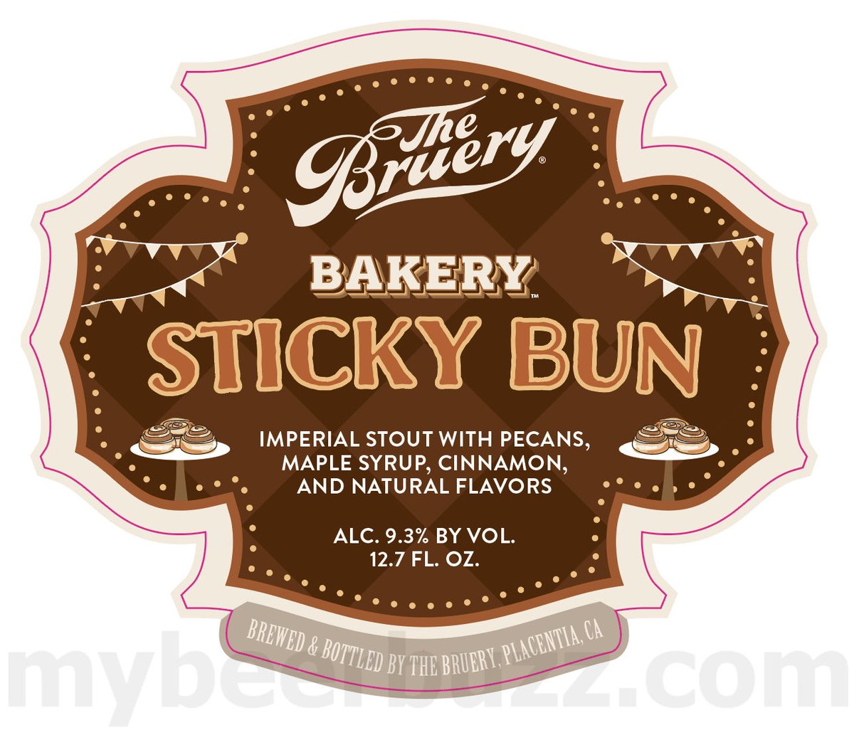 The Bruery Releasing Bakery: Sticky Bun 8 apostMBB 3762