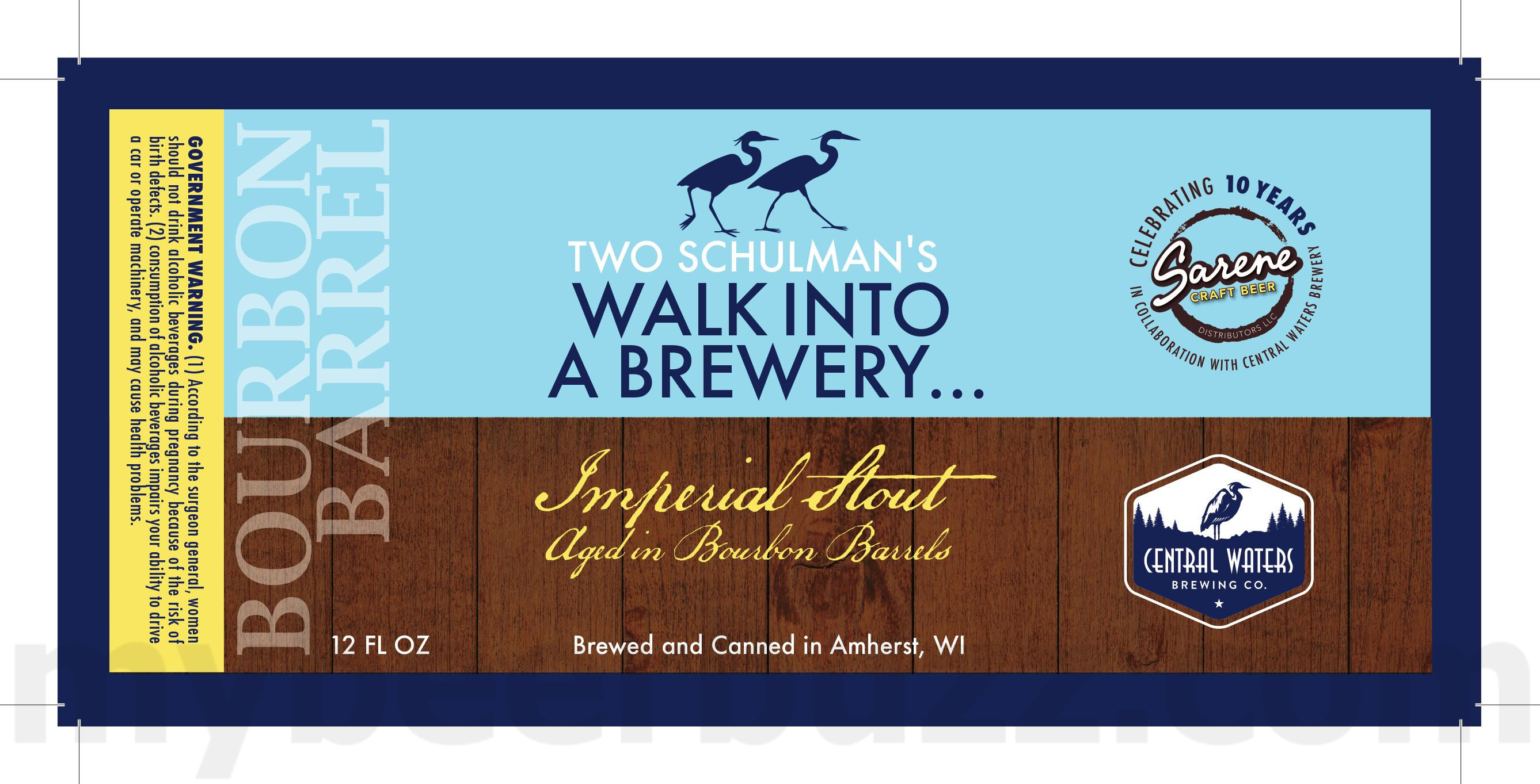 Central Waters Adding Straight Outta Amherst, Salty Dog, Tequila Barrel Aged Key Lime, DDH NEIPA, Gingersnap Stout, Dark And Stormy, 7 Layer Stout, Pretty Fly For A Maple Rye, His Dudeness, XXIV, Vanilla Rye Stout, Raspberry Kringle Stout, Passion For Pineapple, Late For Breakfast, Little Dots, Life Of Illusion, No 25 Silver Amherst, Simplicity, Iconic, False Spring, Twenty Six, Cosmic Caverns, After Slice, Honey Dripper, Solitary Living, Dreaming Softly Between, Semantic Satiation, Two Schulman's Walk Into A Brewery, French Toast Stout, Cherry Kringles Stout, 2025 Mental Projection, 2025 Direct To Video & Tropical Face Punch Cans 19 apostMBB 3792
