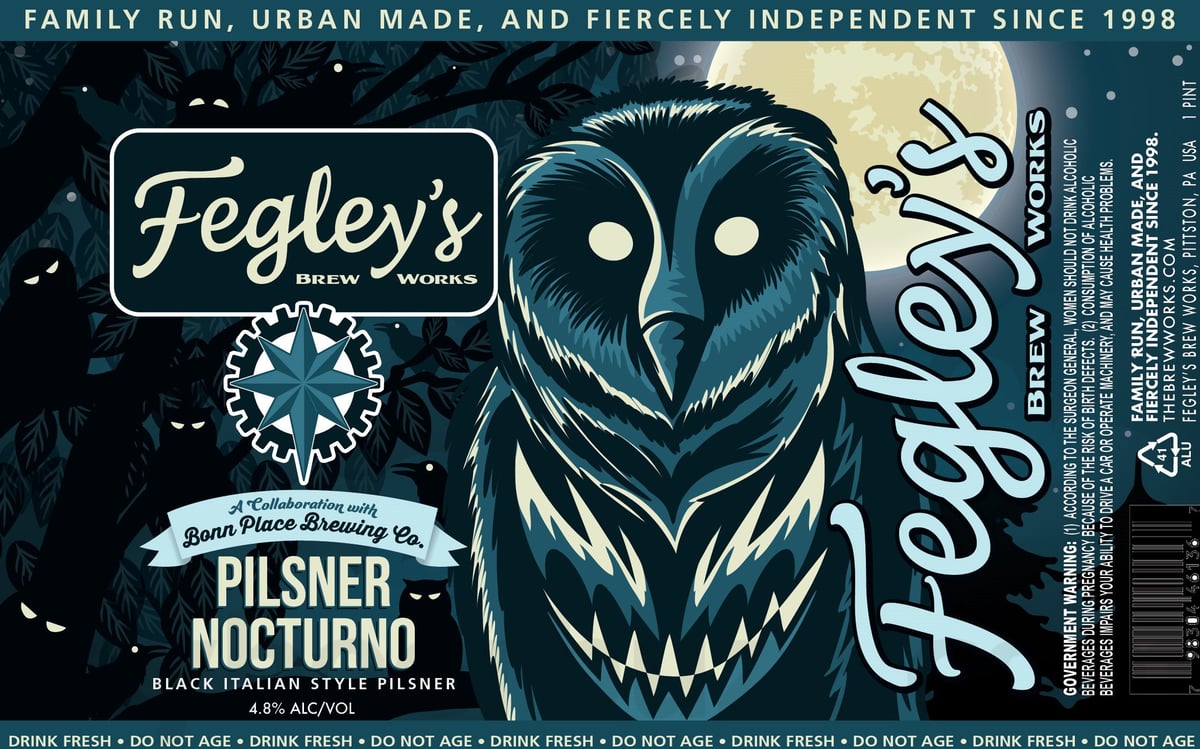 Fegley’s Brew Works Adding Single-Hop Project Nelson Sauvin, Hop’solutely Hurricane, Central Scrutinizer, Shai-Halud, Limones Soleda Gose, Hop’solutely Bug-Eyed Pog, Nan & Poppy's Lemon Shandy Kiss, Rude Elf’s Reserve, Space Monkey, Gritty Kitty, Bourbon Rude Elf’s Reserve, Not Until I’ve Had My Coffee, Escape Viscosity, Bourbon Insidious, Strata-Ling The Galaxy, Hop’solutely, Weird Kids On The Block, When Doves Cryo, Tested Positive For Hops, What The Actual Floc, Rainbow Flip-Flops, Tesguino Mexican Style Lager, Devious, Scars Are Beautiful, Puffy jacket Weather, Steelworker’s Oatmeal Stout, Wassail Away, Feliz Navidad, This Seems Sus…, You Want S’More Ale, Frosty Kitty Milkshake IPA, Top Of The Hops, Pawn Shop Porter, Nan & Poppy’s Lemon Shandy Kiss, Squishy Kitty, Hopsprung, Always Sunny, Silver Haze, Trust The Science, Strawberry’s Wake, Doozy Of A Smothie, Hop’Solutely Haze, Talk To Me Juice, Hazies On My Mind, The Cold Song, Wake Up, Carnival Nights & Smell The Hops, Hey Wha Happened?, En Root, Hop‘Solightly, Heart Of Kyber, Loco Lime, Hop Explosion, A Doozy Of A Smoothie, Hop'solutely Galaxy, Hop'solutely Hurricane, Pilsner Nocturno, Hop'solutely Shapeshifter Citra / Eclipse, Old Fashioned Rude Elf's Reserve and African Queen 19 apostMBB 3809