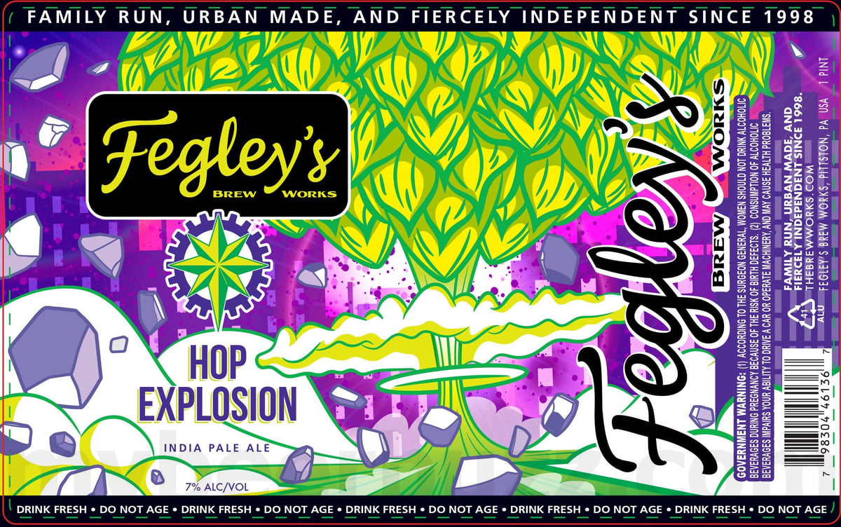 Fegley’s Brew Works Adding Single-Hop Project Nelson Sauvin, Hop’solutely Hurricane, Central Scrutinizer, Shai-Halud, Limones Soleda Gose, Hop’solutely Bug-Eyed Pog, Nan & Poppy's Lemon Shandy Kiss, Rude Elf’s Reserve, Space Monkey, Gritty Kitty, Bourbon Rude Elf’s Reserve, Not Until I’ve Had My Coffee, Escape Viscosity, Bourbon Insidious, Strata-Ling The Galaxy, Hop’solutely, Weird Kids On The Block, When Doves Cryo, Tested Positive For Hops, What The Actual Floc, Rainbow Flip-Flops, Tesguino Mexican Style Lager, Devious, Scars Are Beautiful, Puffy jacket Weather, Steelworker’s Oatmeal Stout, Wassail Away, Feliz Navidad, This Seems Sus…, You Want S’More Ale, Frosty Kitty Milkshake IPA, Top Of The Hops, Pawn Shop Porter, Nan & Poppy’s Lemon Shandy Kiss, Squishy Kitty, Hopsprung, Always Sunny, Silver Haze, Trust The Science, Strawberry’s Wake, Doozy Of A Smothie, Hop’Solutely Haze, Talk To Me Juice, Hazies On My Mind, The Cold Song, Wake Up, Carnival Nights & Smell The Hops, Hey Wha Happened?, En Root, Hop‘Solightly, Heart Of Kyber, Loco Lime, Hop Explosion, A Doozy Of A Smoothie, Hop'solutely Galaxy, Hop'solutely Hurricane, Pilsner Nocturno, Hop'solutely Shapeshifter Citra / Eclipse, Old Fashioned Rude Elf's Reserve and African Queen 22 apostMBB 3812