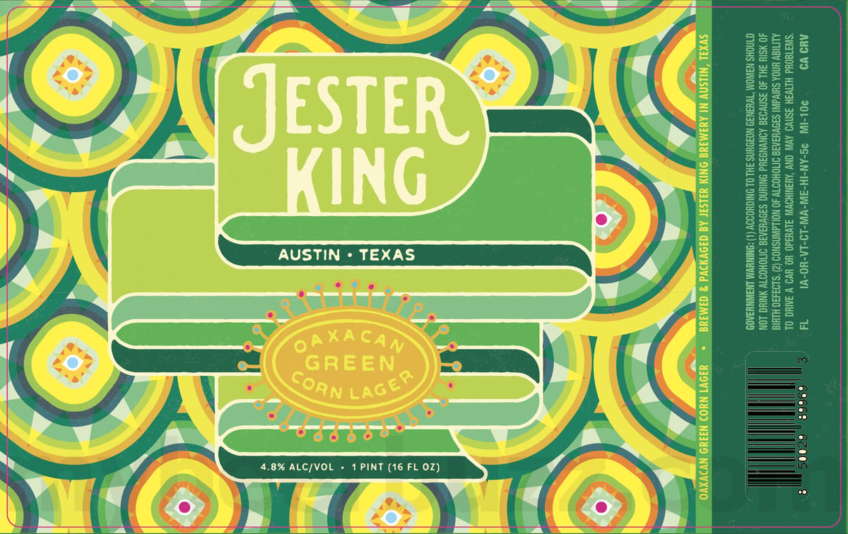 Jester King Adding Oaxacan Green Corn Lager & Drink’In The Sunbelt Cans 9 apostMBB 3850