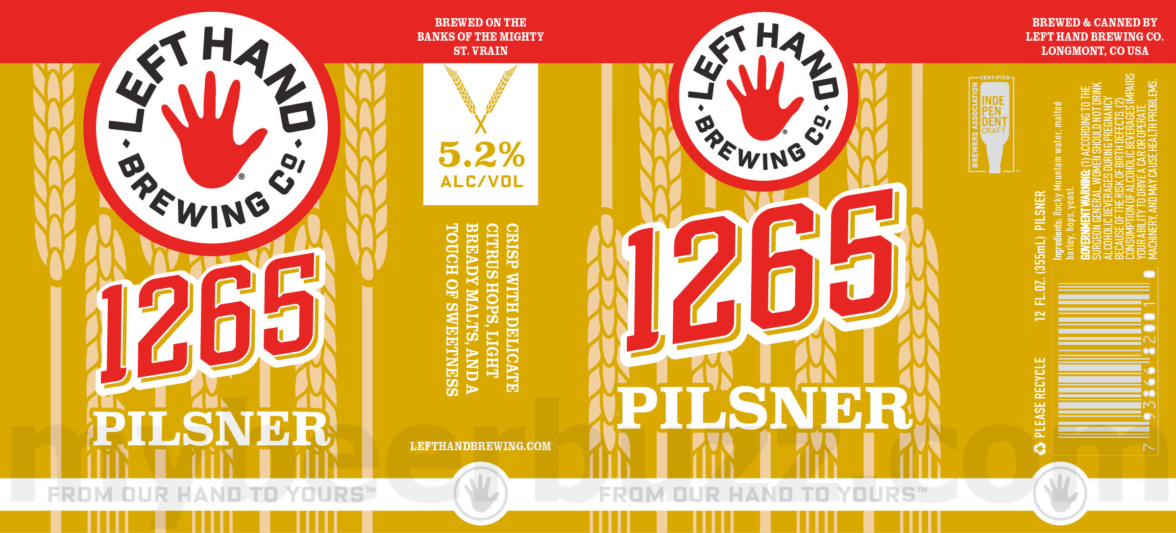Left Hand Updating IPA, Death Before Disco & 1265 Cans 8 apostMBB 3861