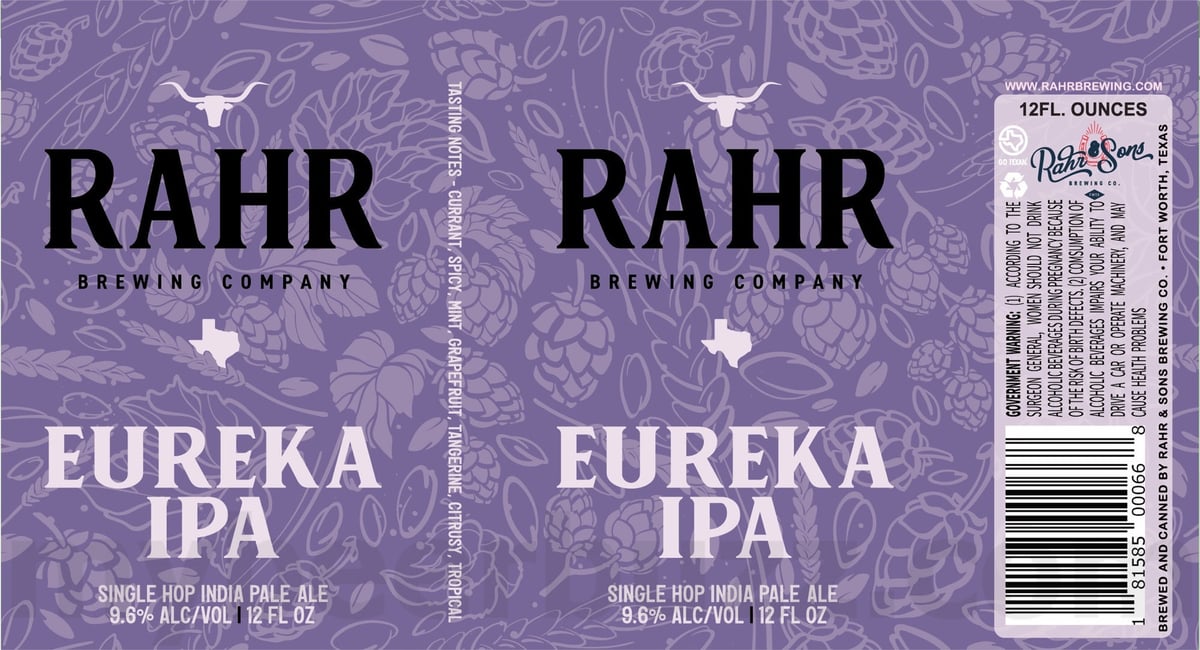 Rahr & Sons Drunken Santa, Rahr Che Lada Cielo Rojo, Son Of A Gum & Hazy Hefe, Barrel Fest, Hazy DC, S’more Pug, Stormcloud, Hop Series IPA El Dorado, Paleta De Fresa, Hop Series IPA Mosaic, Paleta De Piña, Paleta De Peach, Centennial IPA, Hop Series Nelson Sauvin IPA, Paleta De Guava, Amarillo IPA. Paleta De Orange Crema, Texas Light, Cashmere IPA, Paleta De Cherry Cream, Lemon Shandy, Eureka IPA, Lemon Drop & Pecker Wrecker Returning In 12oz Cans 16 apostMBB 3874