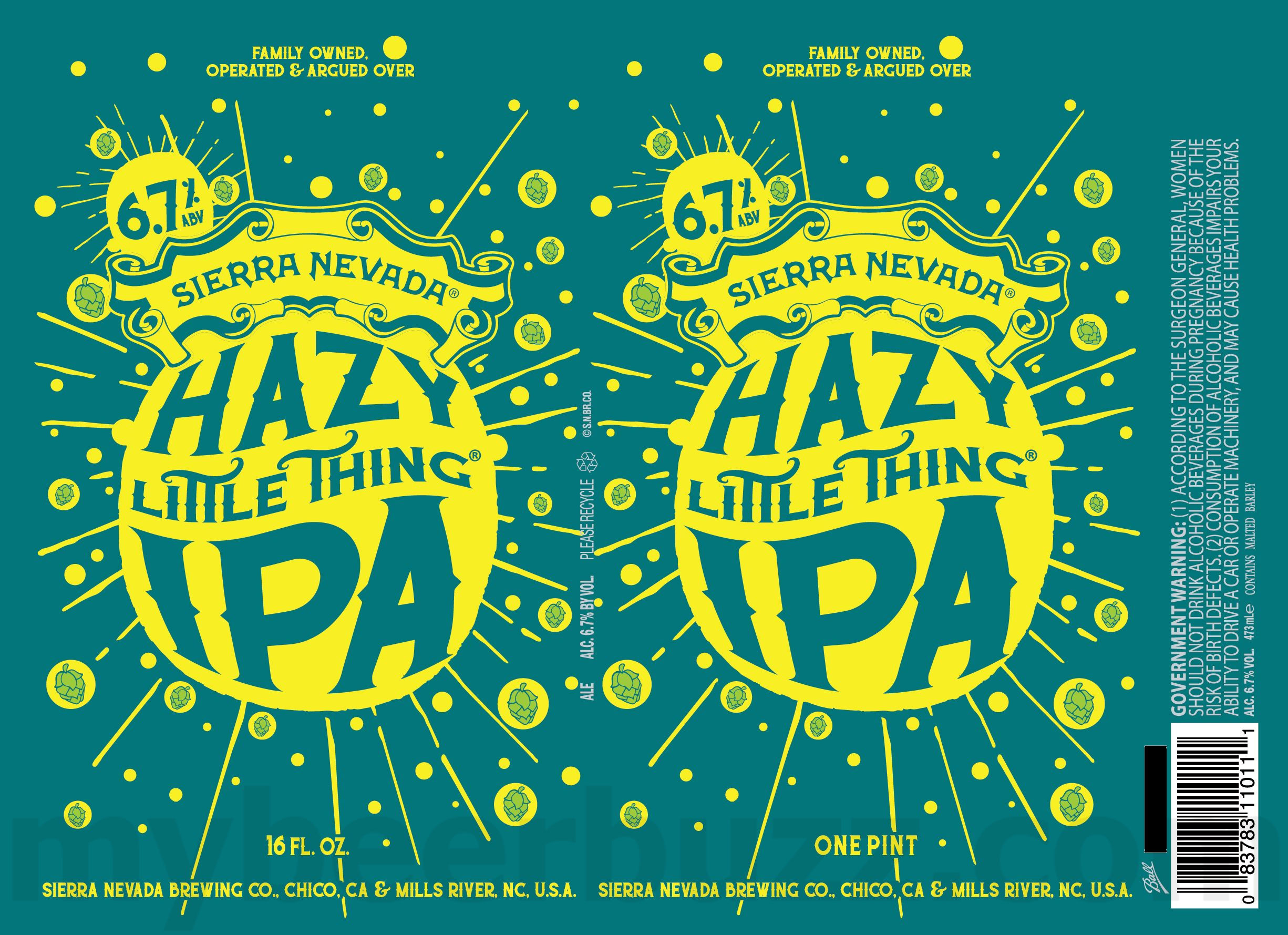 Sierra Nevada Adding Big Little Thing IPA / Hazy Little Thing 13 apostMBB 3903