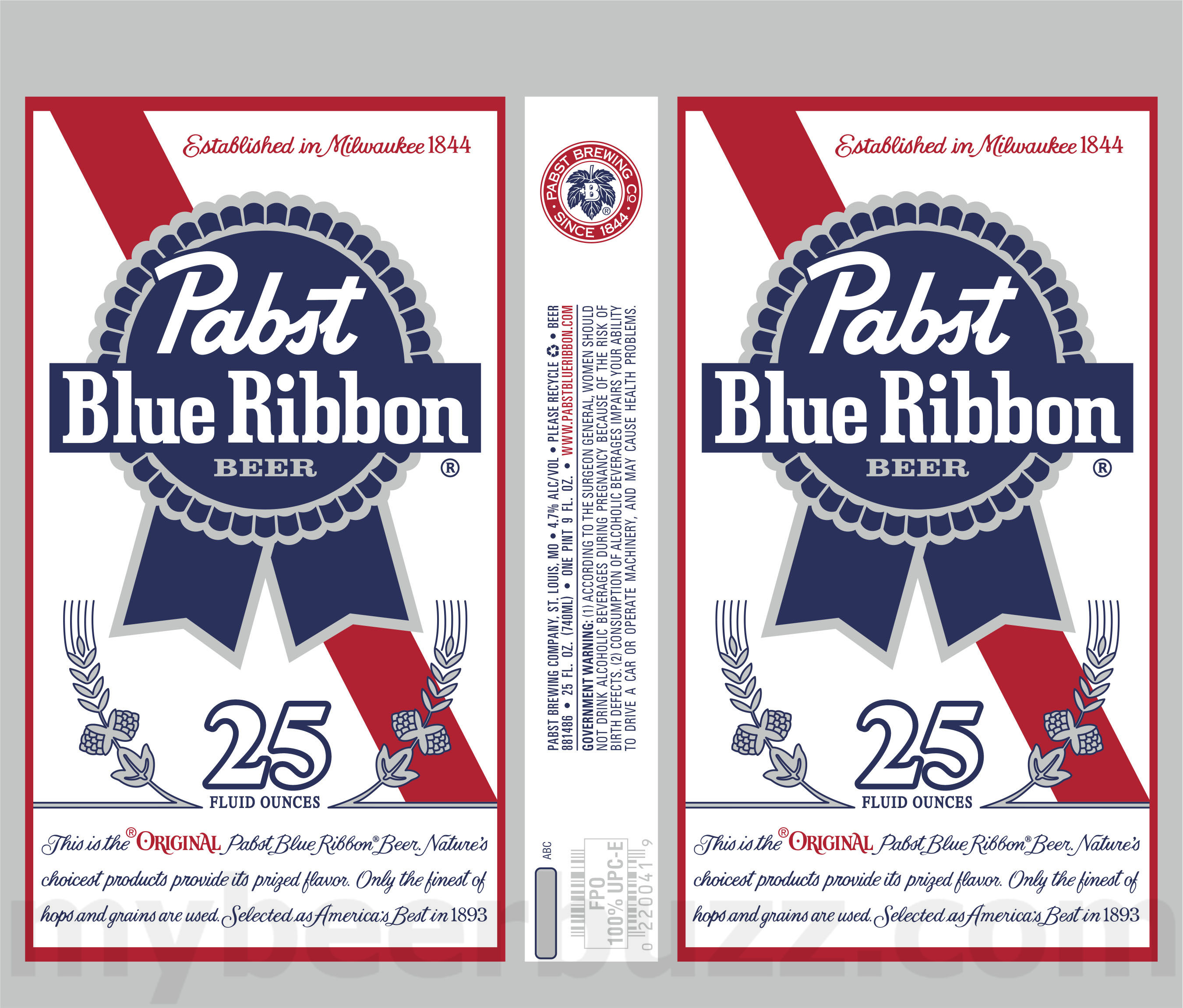 Pabst Blue Ribbon Adding Hard Cold Brew Cans / Pabst Blue Ribbon 10 apostMBB 3935