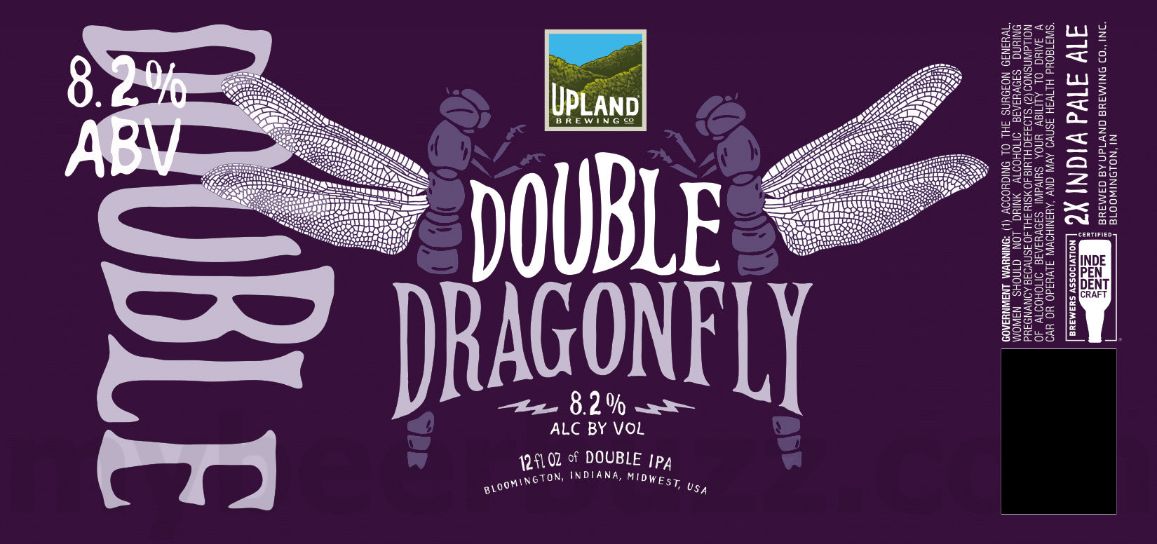 Upland Dragon Hunter Coming To Side Trail IPA Series Cans / DOuble Dragonfly 13 apostMBB 3941
