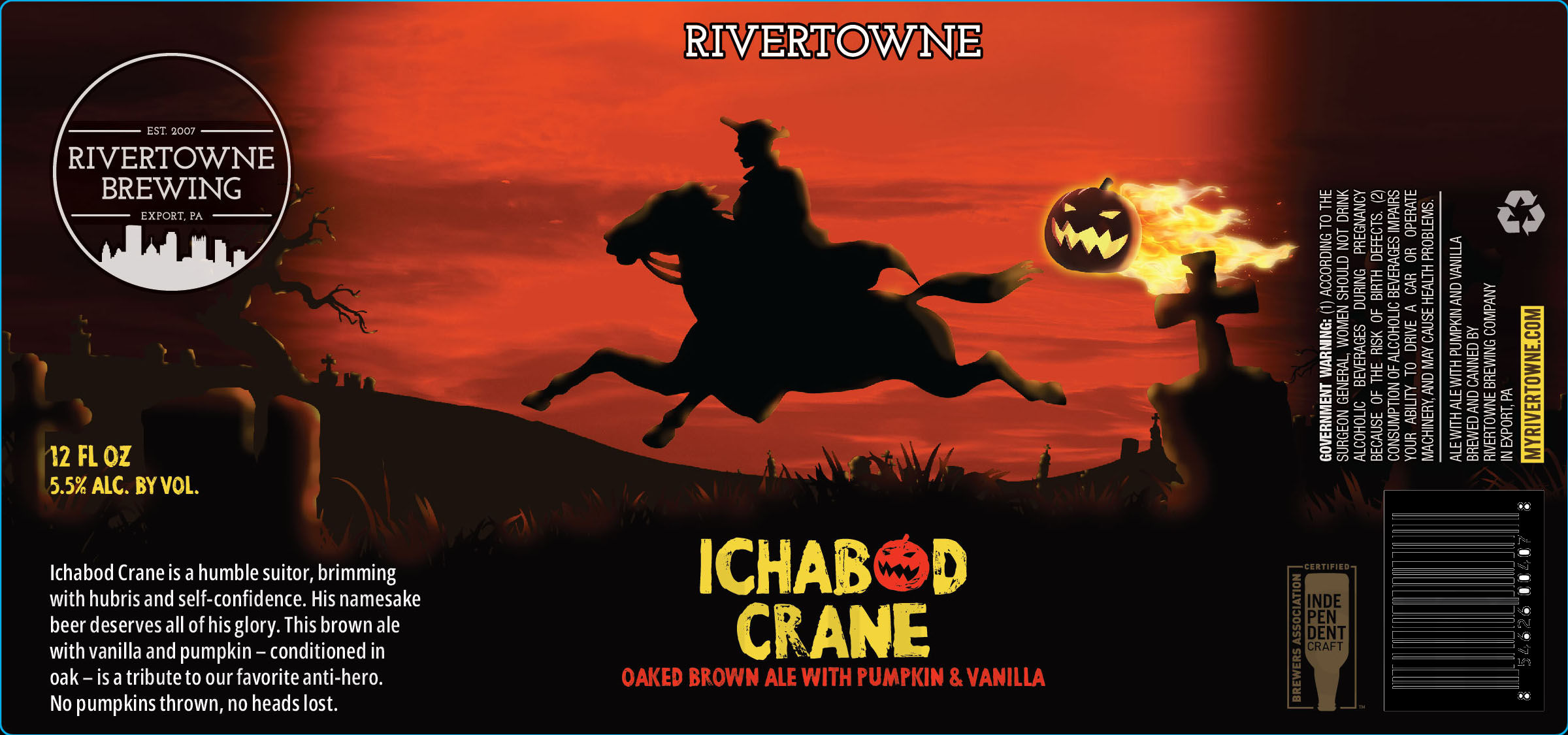 Rivertowne Adding Hala Mango, Hazy Morning, Hala Kahiki, Suburban Housewife, Samoa Showdown, Export Stout, Southside Cerveza, Hot Metal IPA, Birmingham IPA, Fort Duquesne IPA, Classic Kickback, Warhol Bridge IPA, Carson Bridge IPA, Glove Dropper IPA, Pixburgh Haze, Poolside Peaches, Ichabod Crane, Brom Bones & Hala Kolada Cans 10 apostMBB 3981