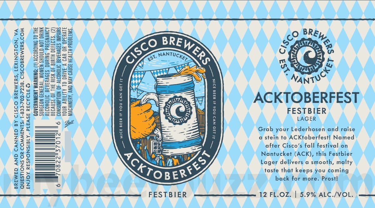 Cisco Brewers Working On ACKtoberfest & Pint BreakCans 8 apostMBB 4004