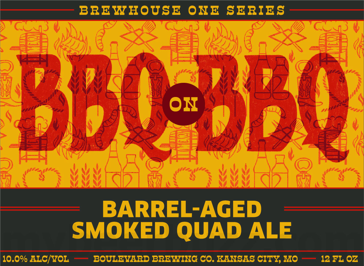 Boulevard Adding BBQ On BBQ Barrel-Aged Smoked Quad Boulevard Adding BBQ On BBQ Barrel-Aged Smoked Quad