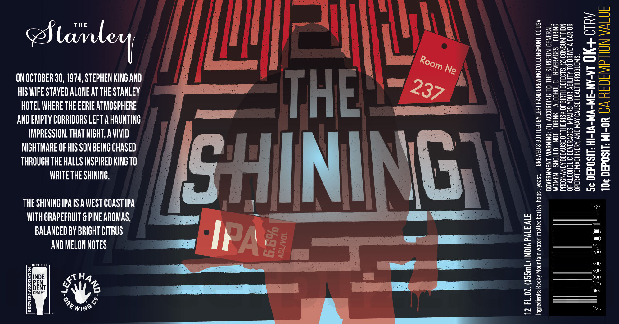 Left Hand Adding Redrum & The Shining To The Stanley Series Left Hand Adding Redrum & The Shining To The Stanley Series