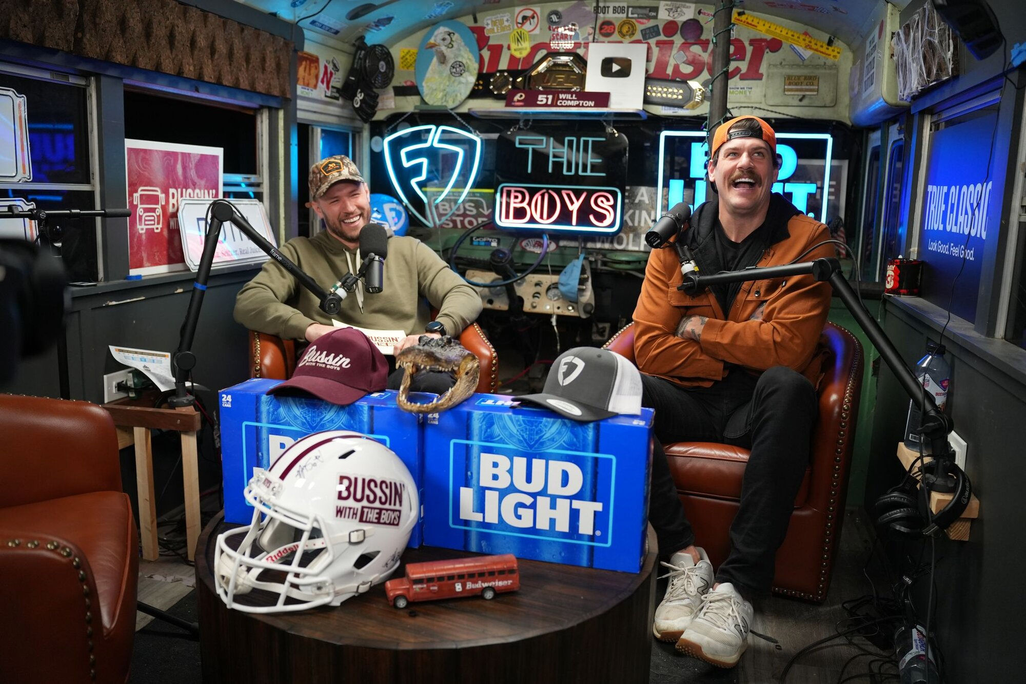 Anheuser-Busch Joins Bussin’ with the Boys Podcast as Official Alcohol Beverage Sponsor 8 apostMBB 4065