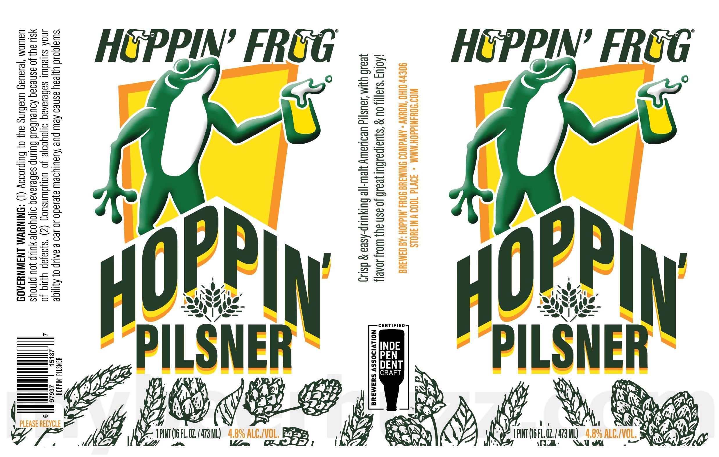 Hoppin’ Frog & RadAir Racing Team Up For RadAir Racing Pilsner / Pitchside Pils / Friendly Express Lime Blonde Ale / Hoppin' Pilsner 9 apostMBB 4070