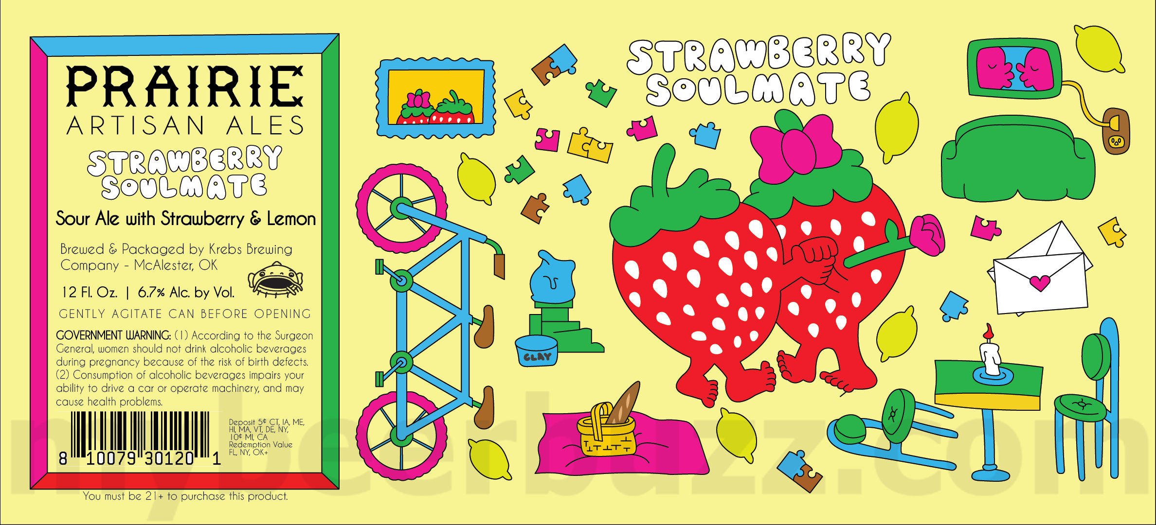 Prairie Artisan Ales Adding Strawberry Soulmate Prairie Artisan Ales Adding Strawberry Soulmate