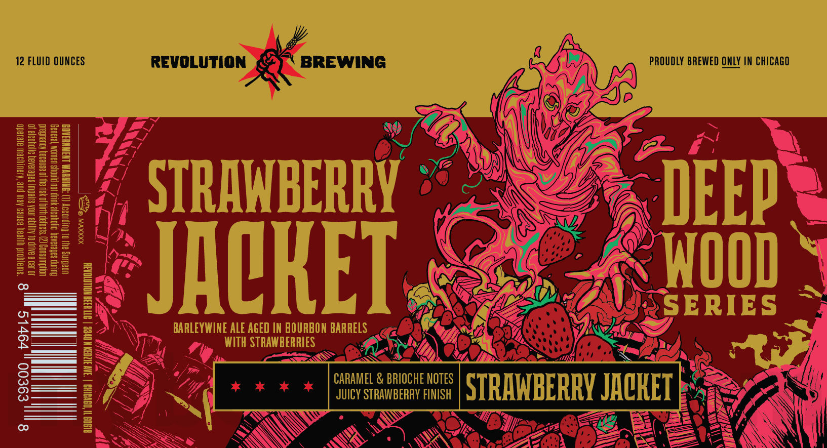 Revolution Strawberry Jacket Coming To Deep Woods Series Revolution Strawberry Jacket Coming To Deep Woods Series