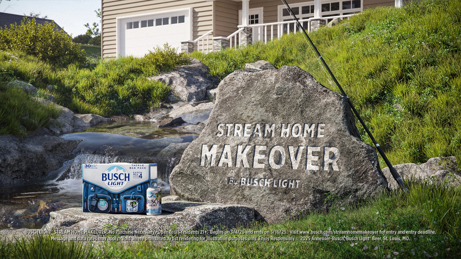 A Stream Home Makeover: Busch Light Edition A Stream Home Makeover: Busch Light Edition