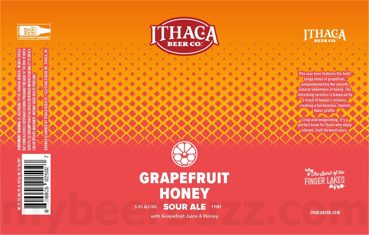 Ithaca Beer Adding Screamin’ Peach, Passionfruit Meyer Lemon, Mango Muscadine, Dark Roast, Lime Cucumber Golden Ale, festbier & Grapefruit Honey 15 apostMBB 4135
