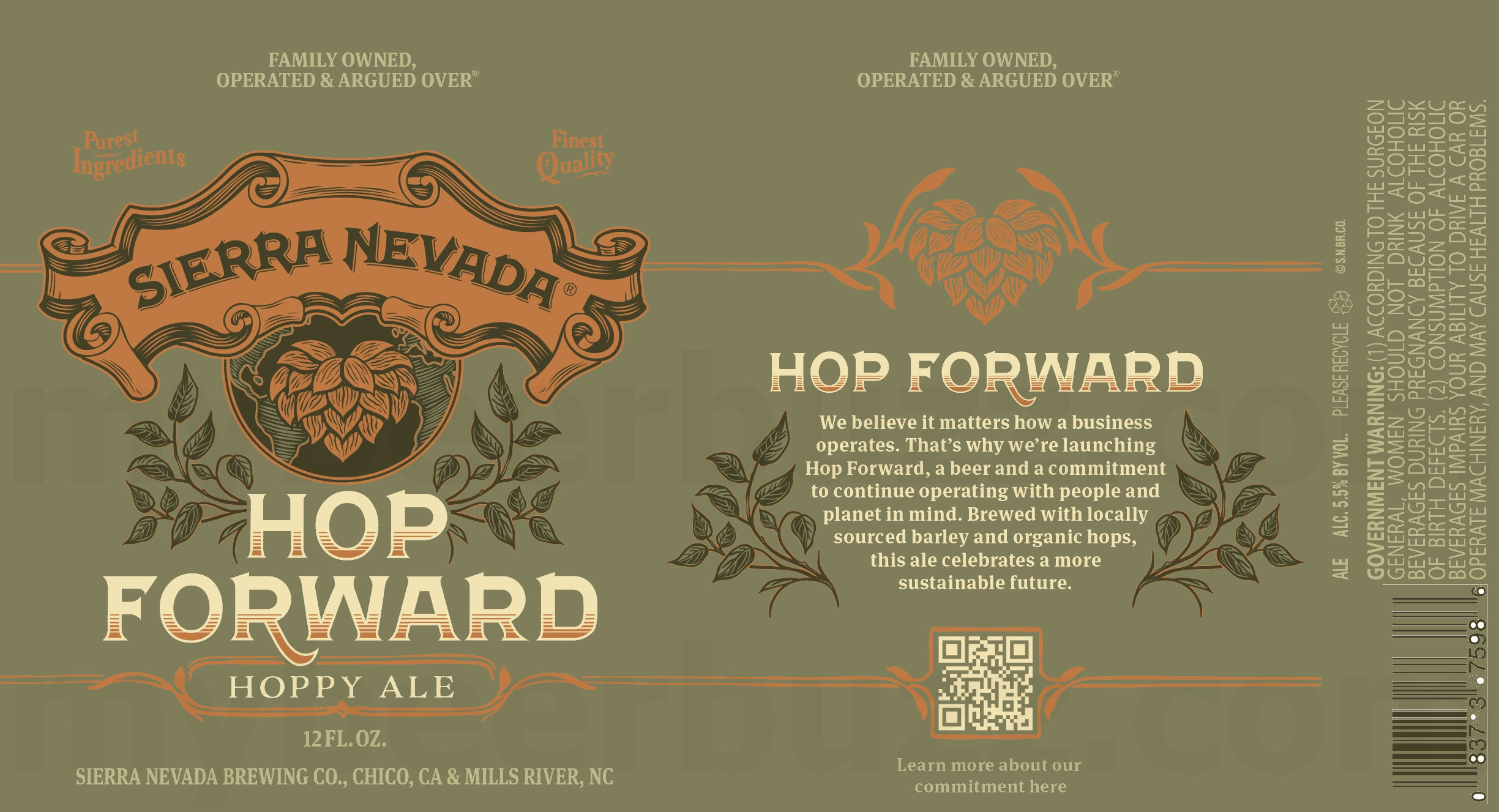 Sierra Nevada Adding Hop Forward Hoppy Ale Cans Sierra Nevada Adding Hop Forward Hoppy Ale Cans