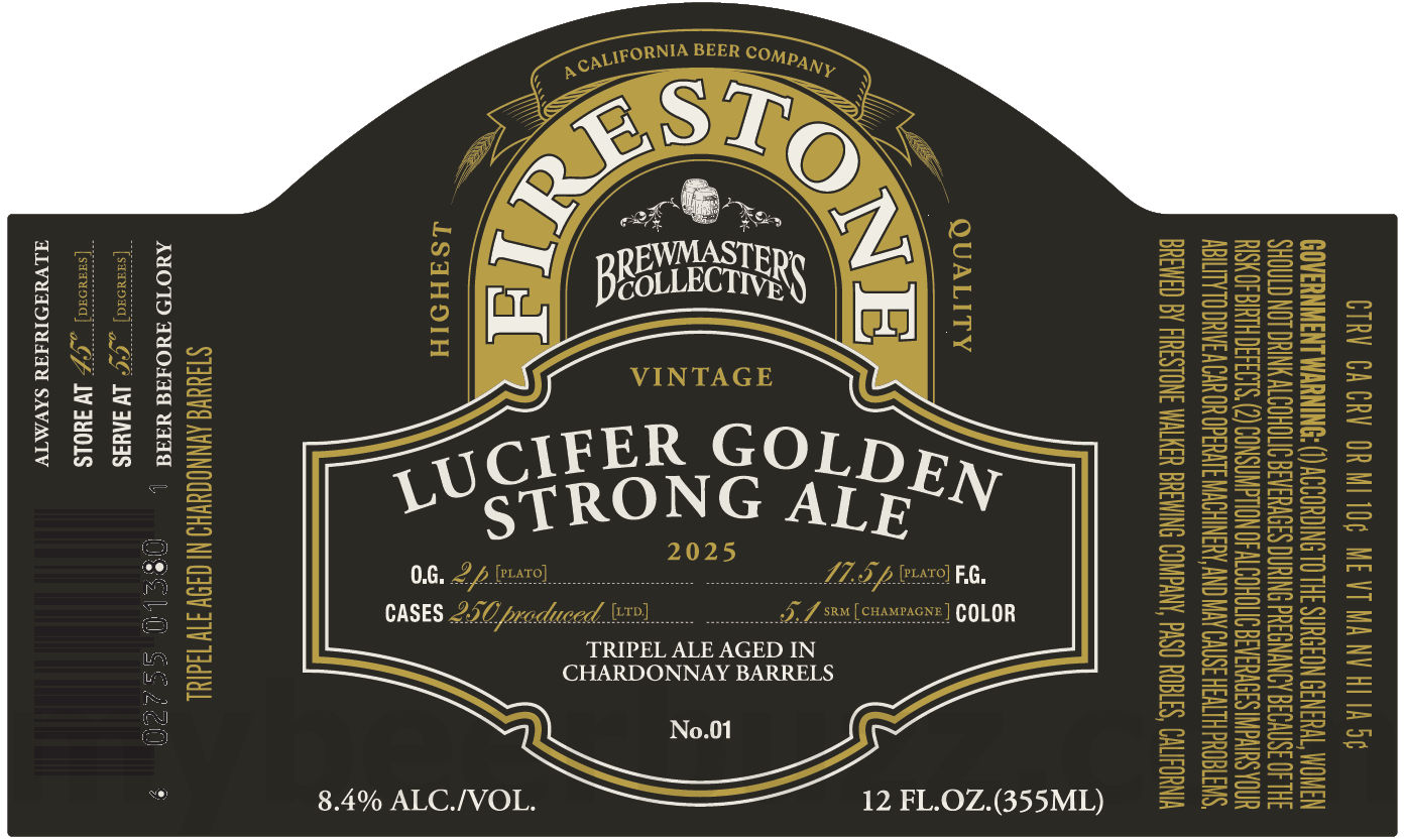 Firestone Walker Lucifer Golden Strong Ale Coming To Brewmaster’s Collective Firestone Walker Lucifer Golden Strong Ale Coming To Brewmaster’s Collective