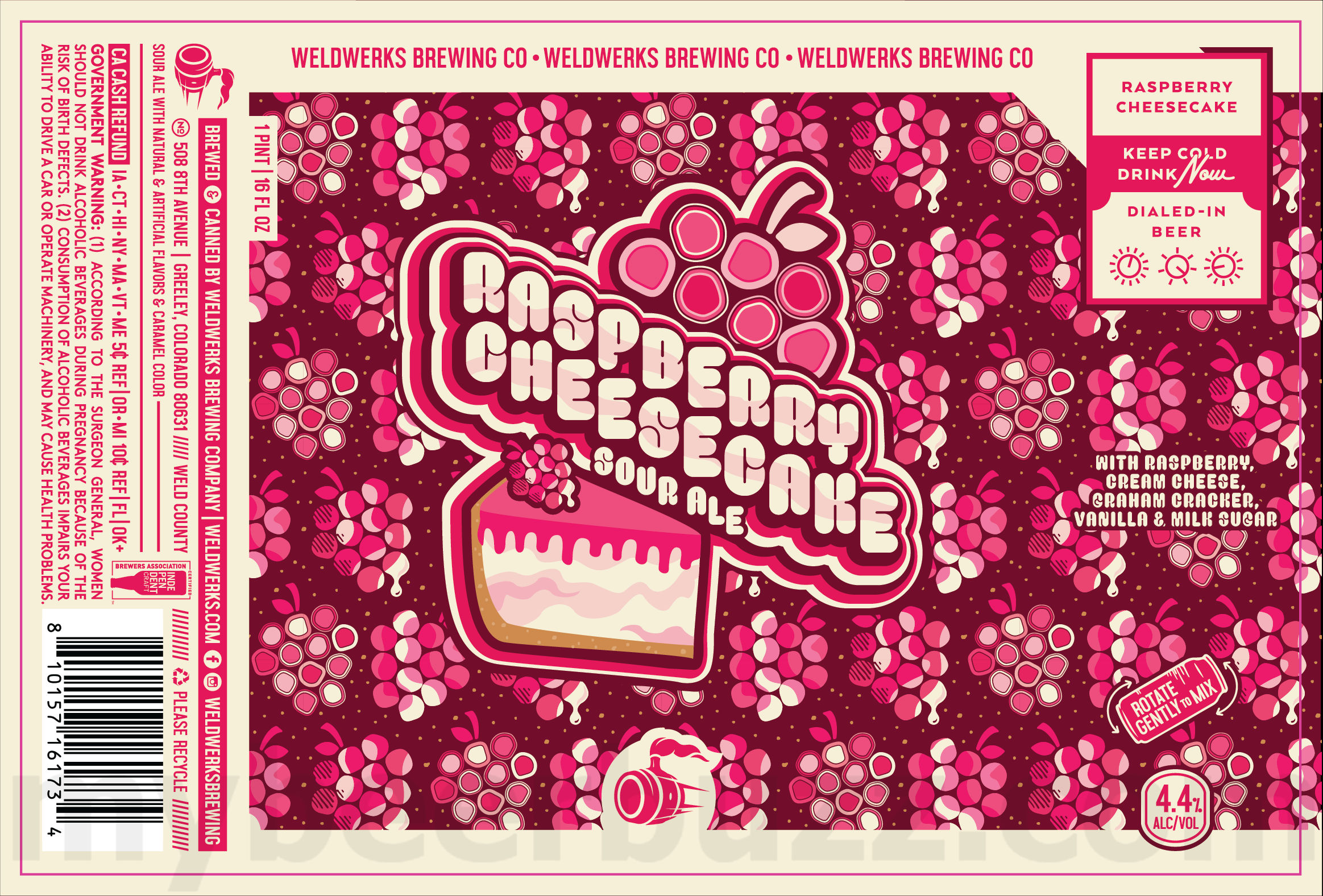 WeldWerks Adding In My Crispy Era. Raspberry Cheesecake & Convivial Russian River Collaboration 8 apostMBB 4162
