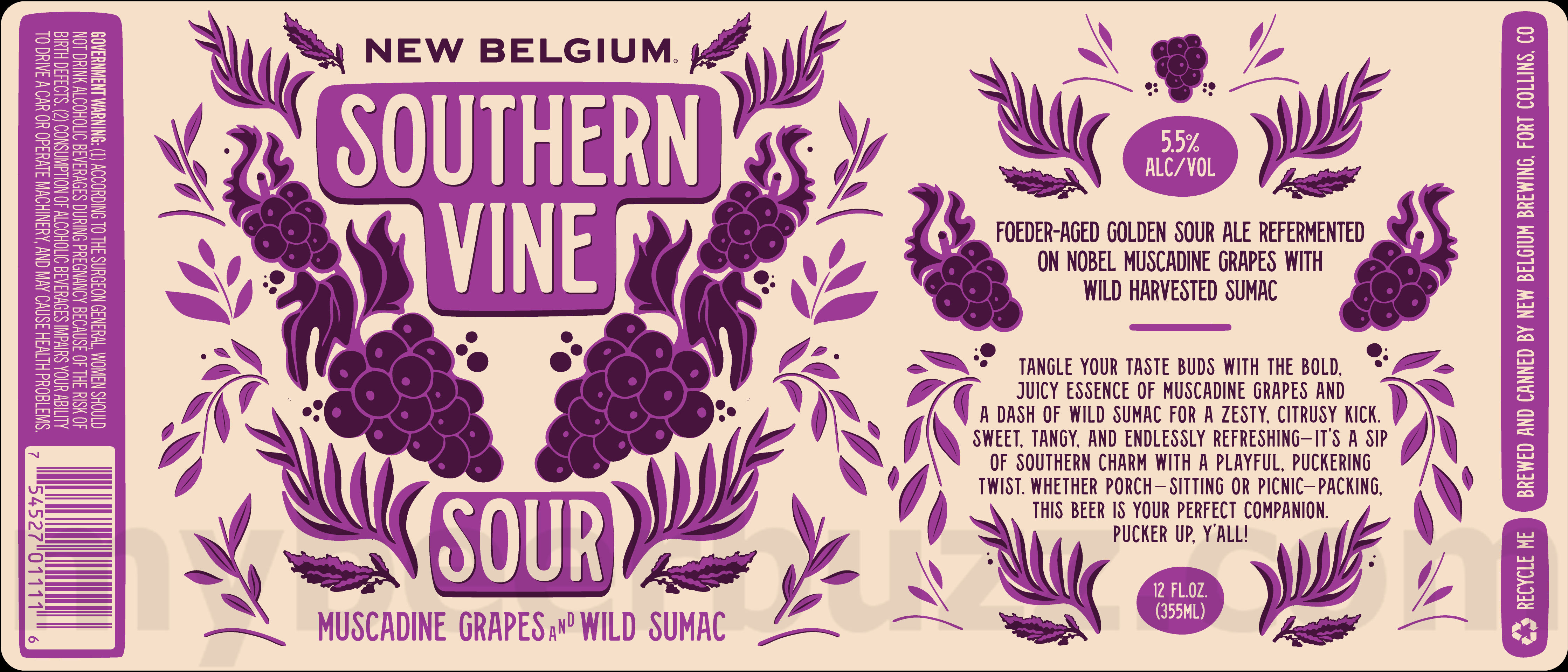 New Belgium Adding Southern Vine Sour Cans New Belgium Adding Southern Vine Sour Cans