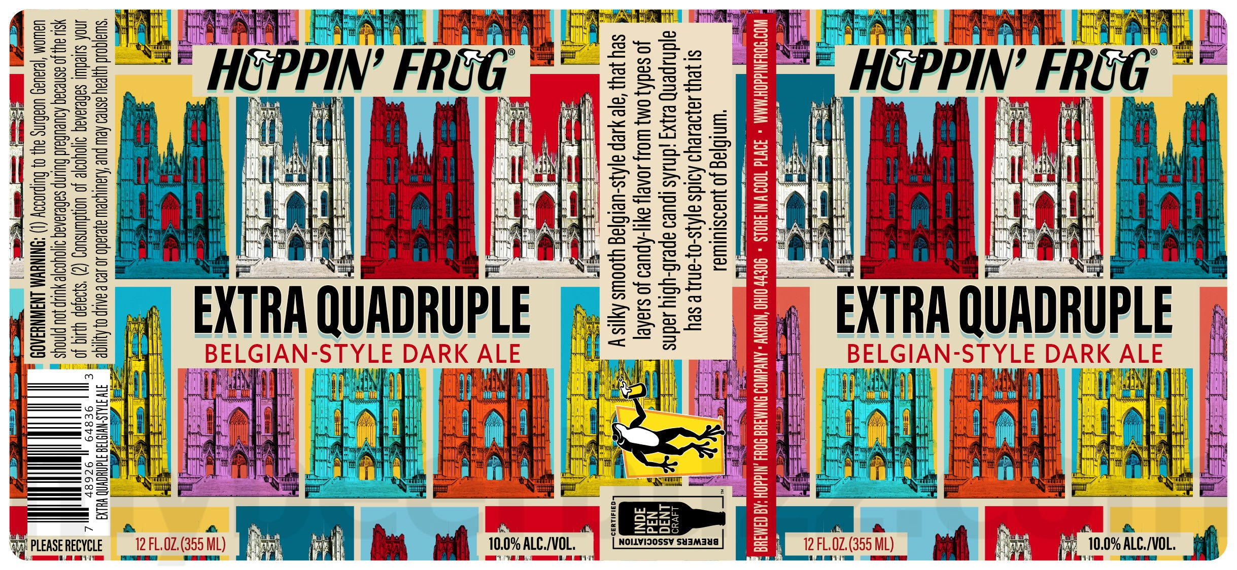 Hoppin’ Frog Adding Hot Shots Zesty Pickle Beer Collaboration & Extra Quadruple 8 apostMBB 4172